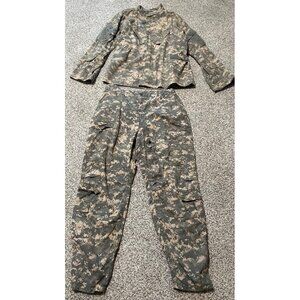 US Army ACU Camo A2CU Combat Aircrew Combat Coat Trouser Pants Set XL Digital